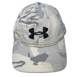 Under Armour Snapback Cap Multi One Size Adjustable Embroidered Camo 6 Panel